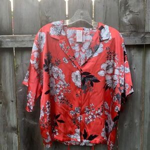 Secret Treasures pj top sz. L